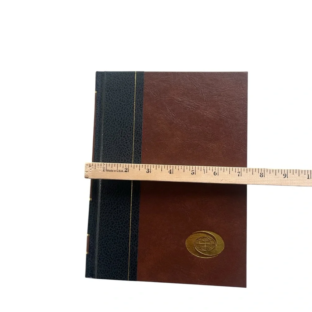 The 1980 World Book Year Book Childcraft Inc. Black, Brown, Gold, Hardcover Book
